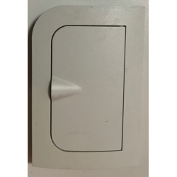 REJILLA CON TAPA  21.5X14.5 I BLANCA PARA FANCOIL RECTA IMPULSION