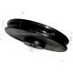 POLEA  DE ACERO 170mm DE DIAMETRO PARA CABLE ACERO DE 8mm CON DOS RODAMIENTOS 6005
