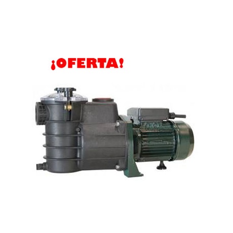 BOMBA PISCINA 0.33 CV MONOFASICA 220 VTS 12.5 m3/h SERIE MINI CON PREFILTRO INCORPORADO