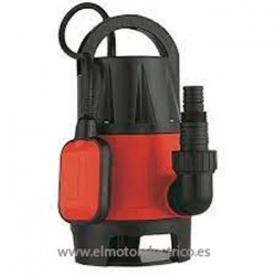 BOMBA SUMERGIBLE ACHIQUE 750W MONOFASICA AGUAS SUCIAS DWP 750 STAYER