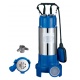 BOMBA SUMERGIBLE ACHIQUE 1.6 CV 220 V MONOFASICA AGUAS SUCIAS CON TRITURADOR H1150F AXYRA