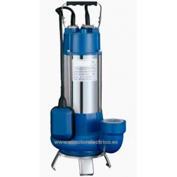 BOMBA SUMERGIBLE ACHIQUE 1.5CV-1.1KW TRIFASICA 380V AGUAS SUCIAS  H1100F AXYRA