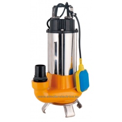 BOMBA SUMERGIBLE ACHIQUE 1.5CV-1.1KW TRIFASICA 380V V1100 PYD