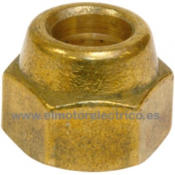 TUERCA LATON DE 3/8" SAE