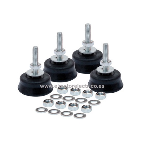 ANTIVIBRADOR PATAS  KIT 4 UNIDADES S-60