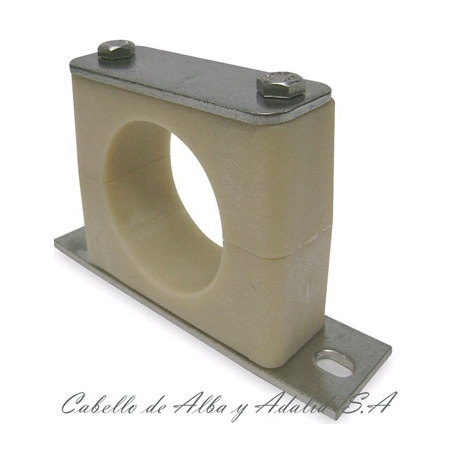 ABRAZADERA PARA TUBERIAS EN POLIPROPILENO C3  5/8   16mm