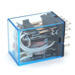 RELE MINI MY4- 4 CONTACTOS  220V OMRON 