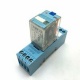 RELE MINI CON BASE AC 220 V RELECO SERIE QR-C 