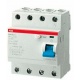 DIFERENCIAL F204 AC-63/0.03 ABB 63A 220V 4P 2CSF204001R1630 *