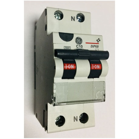 MAGNETOTERMICO DIFERENCIAL 1 POLO+NEUTRO 10A GE DP60 C10/030  608661