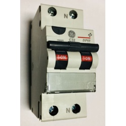 MAGNETOTERMICO DIFERENCIAL 1 POLO+NEUTRO 32A GE DP60 C32/030  608666