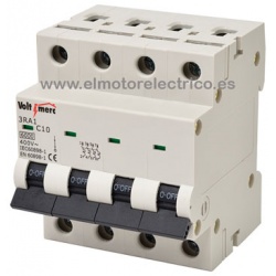 MAGNETOTERMICO TETRAPOLAR 32A VOLTIMERC