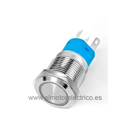 INTERRUPTOR BOTON SIN CABLE DE METAL 12V 
