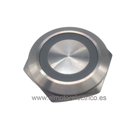 MINI INTERRUPTOR DE PULSADOR 12-24V DE METAL IMPERMEABLE 