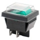 PULSADOR VERDE 30x22mm 230 V RF. XCK019 CON FUNDA PROTECTORA