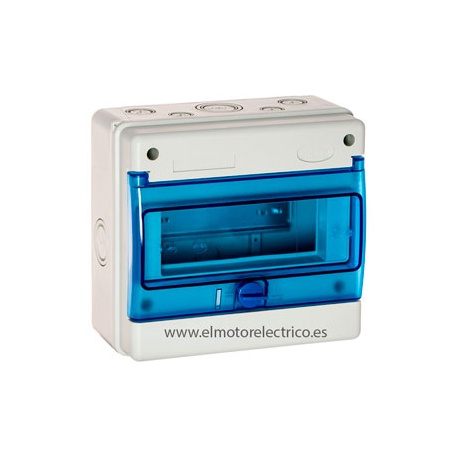 CAJA MAGNETOTERMICOS SUPERFICIE 4 ELEMENTOS IP65 SOLERA