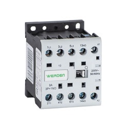 CONTACTOR MINI AC 3P 12 A 24 V 