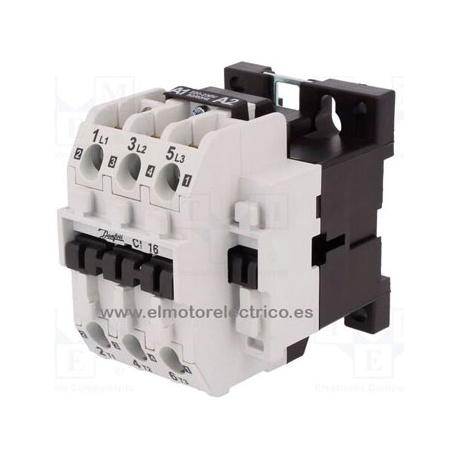 CONTACTOR 16 AMP. 220V 037H0041 32 DANFOSS.
