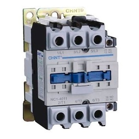 CONTACTOR 50 AMP. 220 V NC1-5011 1NO+1NC CHINT.