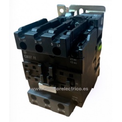 CONTACTOR 66 AMP. 220V 37 KW CB37A311M5 NC+NO GE.