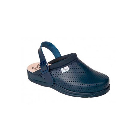 ZUECO CON CORREA AZUL DIAN MOD.PISA CORREA