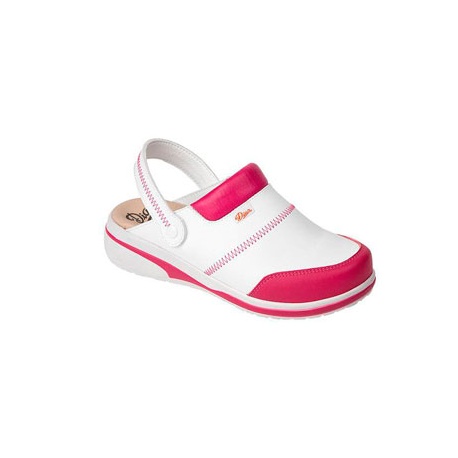 ZUECO CON CORREA BICOLOR MOD.COSTA DIAN