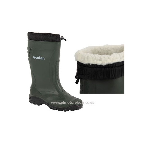 BOTA AGUA FORRO POLAR COSIDO COFAN