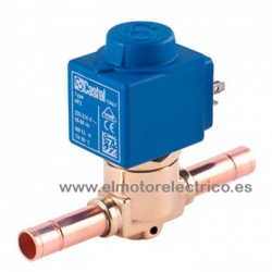 VALVULA SOLENOIDE CASTEL 1028/2A6 1/4 SOLDAR 220V 8W