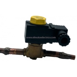 VALVULA SOLENOIDE CASTEL RECUPERADA 1068/4S TIPO HM2  1/2 45BAR TS -35-105ºC EN BUEN ESTADO