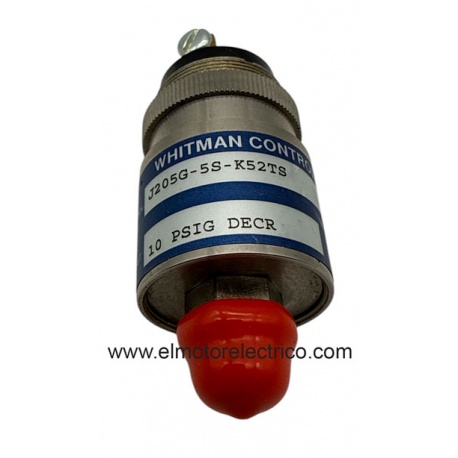 TRANSDUCTOR DE PRESION J205G-5S-K52TS 1/8  WITMAN CONTROL 