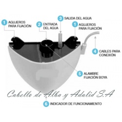 BOMBA CONDENSADOS TST-168/400364 220V 10W DEPOSITO 300CC