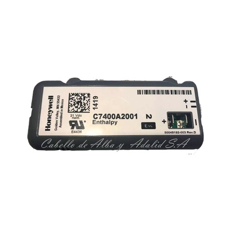 C7250A1001  HONEYWELL CONTROLADOR DE ENTALPIA DIGITAL ( HUMEDAD /TEMPERATURA)PARA USO CON DISPOSITIVOS S-BUS Y CONTROLADOR DE EC