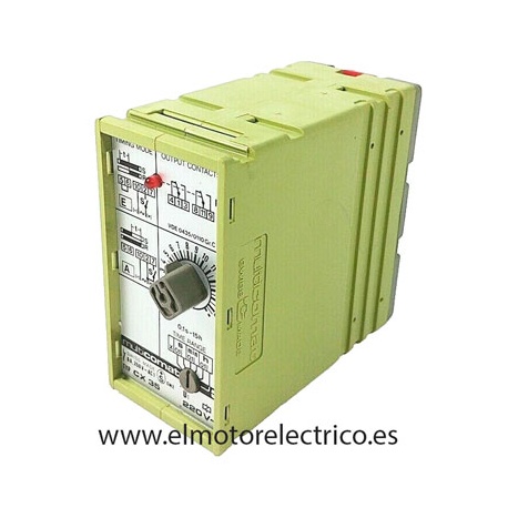 RELE TEMPORIZADOR CX35/UFK MULTICOMAT 24-48V 6A.250V AC1
01S-15H