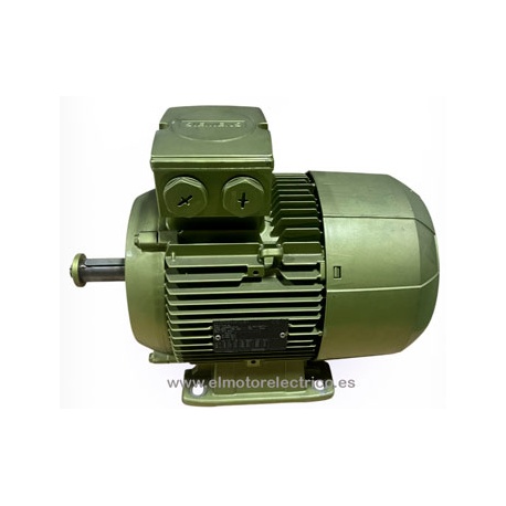 MOTOR TRIF. 5.5 CV 3000 RPM PATAS B3 380/660V SIEMENS 1LE10021BA234AA0 112M-2 B3 660V 