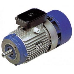 MOTOR FRENO 0.75 CV 1500 RPM BRIDA B14 220/380 V AC MGM BA80A4 B14 IE2