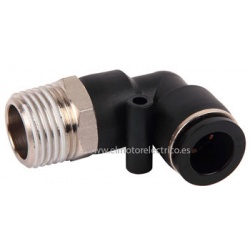 CODO GIRAT. ROSCA CILIND. MACHO 8 1/8