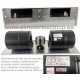 Ventilador turbina doble Mod.  ELCO 3BTB-CO25-20- para  fancoils Carrier, Ciat, Tecna, Midea, Gree, Mitsubishi, Ferroli, Airwell
