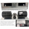 Ventilador turbina doble Mod.  ELCO 3BTB-CO25-20- para  fancoils Carrier, Ciat, Tecna, Midea, Gree, Mitsubishi, Ferroli, Airwell