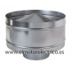 SOMBRERETE GALVANIZADO ANTIREVOCANTE DIAM.125MM