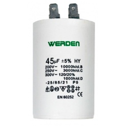 CONDENSADOR 8MF 450W CON CABLE