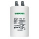CONDENSADOR 16MF 450W CONEXION FACTON