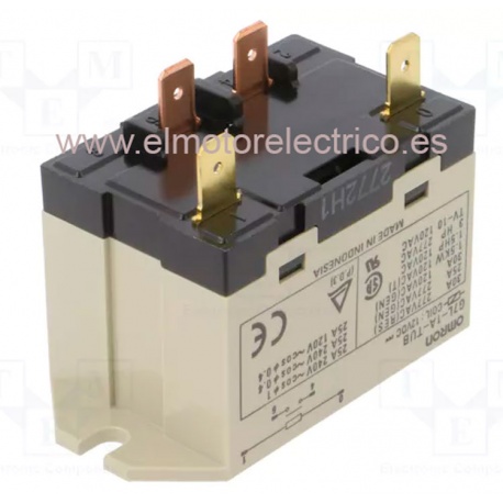 RELE DE POTENCIA  G7L-1A-TUB OMRON 1POLO BOBINA 220V
30 A