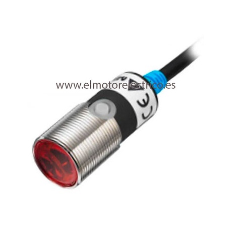 SENSOR FOTOELECTRICO DE BARRERA DELTA CON REFLECTOR PS-ML4-US22  12-24V ALCANCE MAXIMO  4.2MTS  CABLE 2MTS