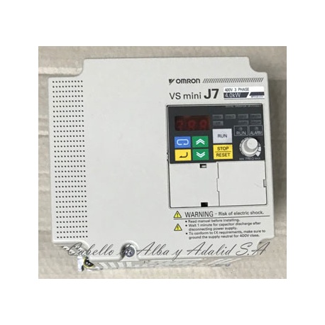Variador Frecuencia 5.5 CV-4 KW J7AZ44P00 Trif/Trif 380V  OMRON Electronico