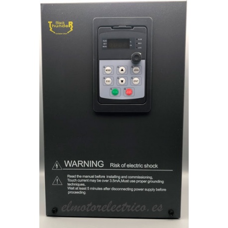 Variador Frecuencia 25 CV-18.5KW BT31-18R5G/22RP-T3 BLACK THUNDER   Entrada trifasica 380V/Salida trifsica 380V 