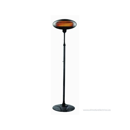 ESTUFA ELECTRICA EXTERIOR CON PIE 2000W