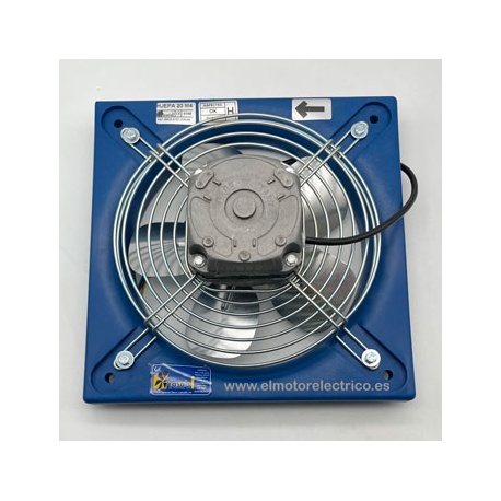 VENTILADOR HELICOIDAL HJEPA20 M4 0.03 KW 500 M3/H MONOF CASALS