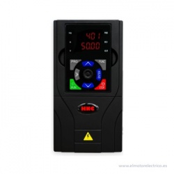 Variador Frecuencia 5.5 CV-4 KW HV100 Entrada trifasica 380V/Salida  trifasica 380 V HNC
