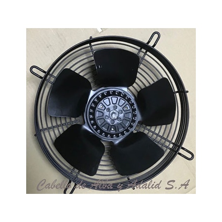 VENTILADOR AXIAL YWF4E-250-S-92/25-G 220V C/REJA Y SOPORTE 1400 RPM ASPIRANTE DIAMETRO 250MM