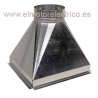 TOLVA 400x560x610mm CHAPA GALVANIZADA PARA CAJA DE VENTILACION 